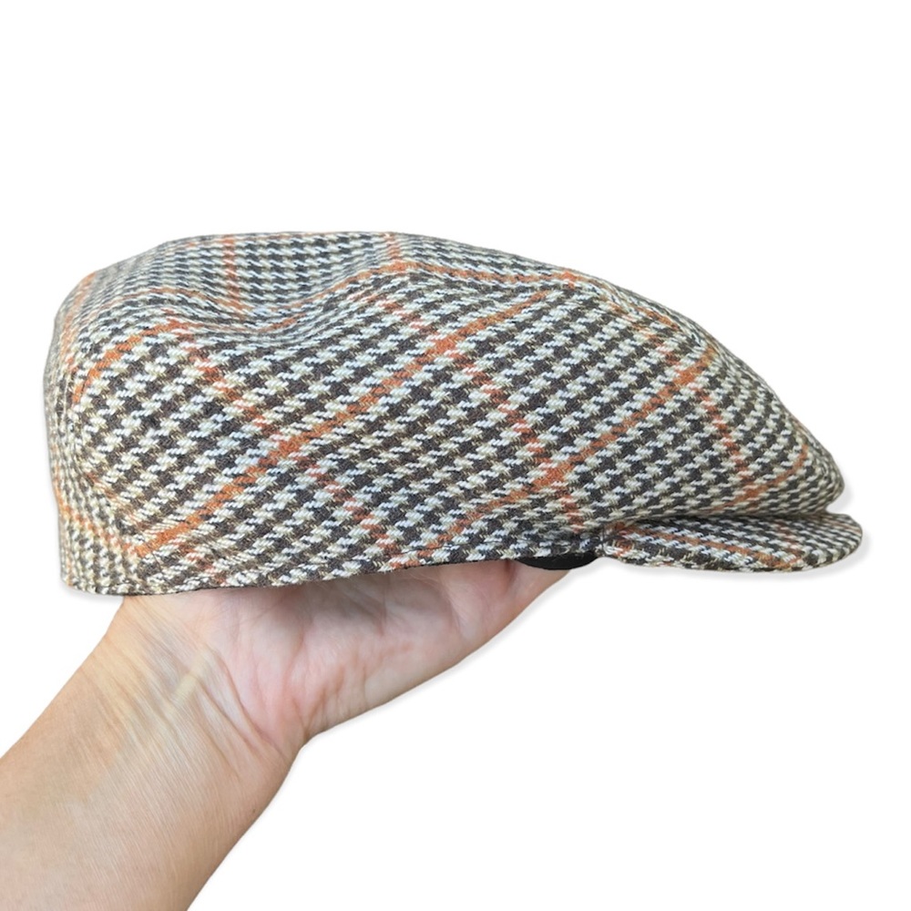 Wonderful Fashion Men’s Flat Cap Tweed Wool Blend Hat